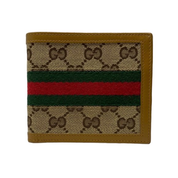 Gucci Other - Gucci GG Sherry Line Stripe Bifold Wallet